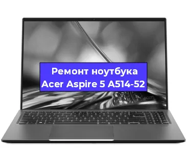 Чистка от пыли и замена термопасты на ноутбуке Acer Aspire 5 A514-52 в Белгороде